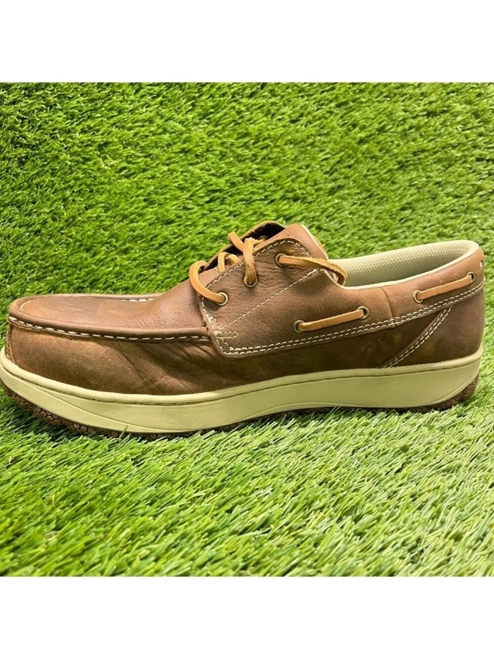 Rocky Dry-Strike SRX Mens Size 10.5 Brown Nano Composite Toe Safety Work Shoes